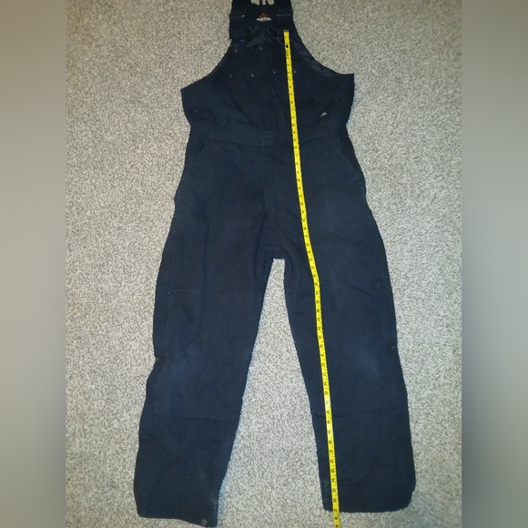 Ridgecut Men's Heavy-Duty Rigid Duck Insulated Bib Overalls.. - Picture 6 of 16